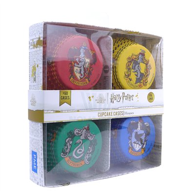 PME SET 60 CAPSULAS CUPCAKES H. POTTER 4 CASAS