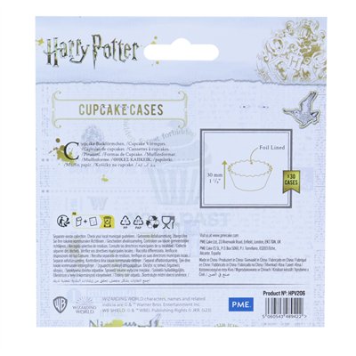 PME SET 30 CAPSULAS CUPCAKES AZULES HARRY POTTER