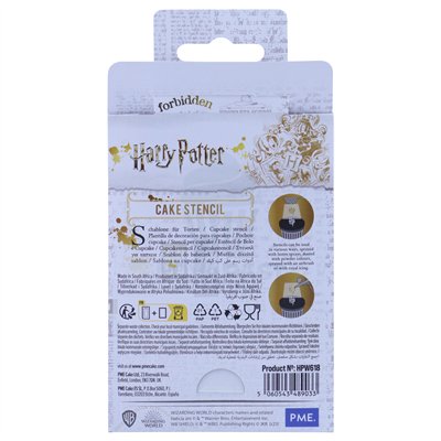 PME PLANTILLA STENCIL LOGO HARRY POTTER 65X40MM