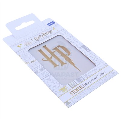 PME PLANTILLA STENCIL LOGO HARRY POTTER 65X40MM