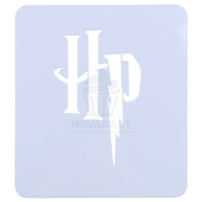 PME PLANTILLA STENCIL LOGO HARRY POTTER 65X40MM