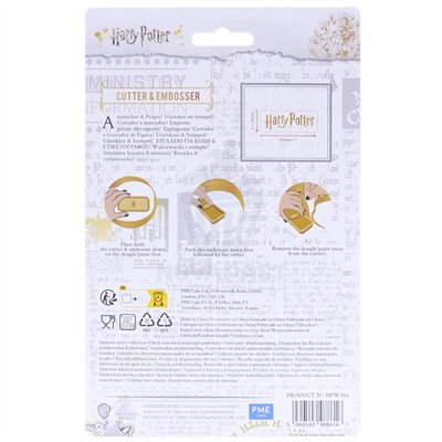 PME CORTADOR MARCADOR GALLETAS LOGO HARRY POTTER