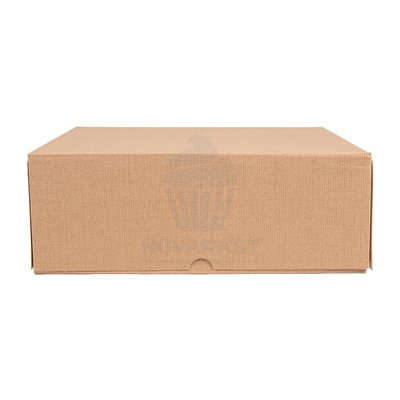 CAJA KRAFT PASTELERIA AUTOMONTABLE 28X28XH10 CM