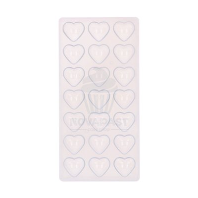 FUNCAKES MOLDE PARA CHOCOLATINAS CORAZON 27X14CM