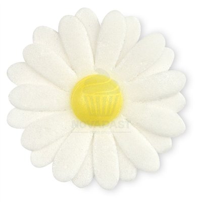 MODECOR 100 MARGARITAS DE OBLEA BLANCA DOBLE 4,5CM