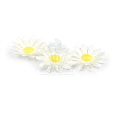 MODECOR 100 MARGARITAS DE OBLEA BLANCA DOBLE 4,5CM