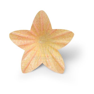 MODECOR CAJA 400 FLORECILLAS AMARILLAS OBLEA 2CM