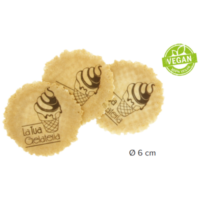 Barquilhos Personalizados 6cm para Sorvetes