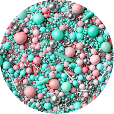 NOVAPAST BOTE 100GR. SPRINKLES MIX "CARAMELO MENTA