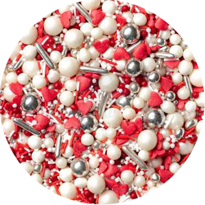 NOVAPAST BOTE 100GR. SPRINKLES MIX "MI CUPIDO"