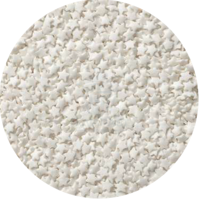 NOVAPAST BOTE 80GR. SPRINKLES ESTRELLAS BLANCAS