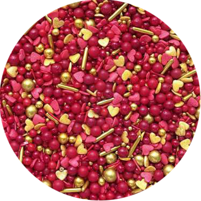 MÉLANGE SPRINKLES "RED VELVET" 100GR