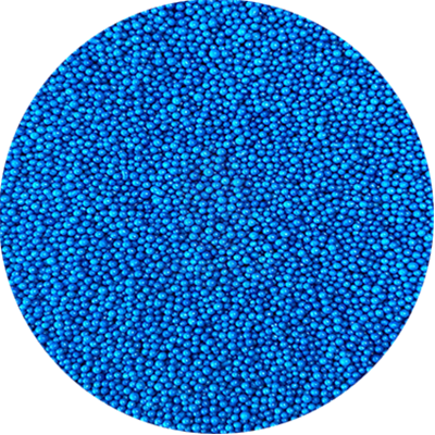 PERLES DE SUCRE BLEUES 3MM 100GR NOVAPAST