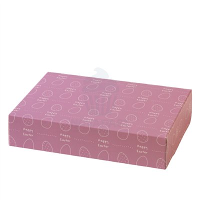 DECORA CAJA PARA DULCES HUEVITOS CLAS. 23X16X5H CM