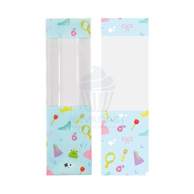 DECORA PAQ. 100 BOLSAS CELOFAN "HADAS" 28X8+5CM 