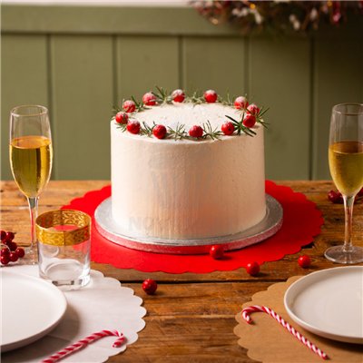 DECORA SET 10 BLONDAS PAPEL 30CM FLOR DE PASCUA