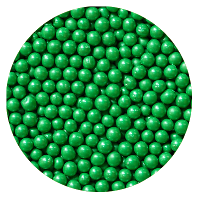 Perles de sucre vert 5mm - NOVAPAST 100g