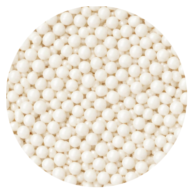 Perles de Sucre Blanches 5mm - NOVAPAST 100g