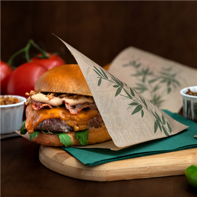 500 BOLSAS ABIERTAS 2 LADOS ANTIGRASA 16X16CM TIME