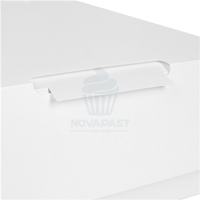 SET 50 CAJAS BANCO  LUNCH TAKE AWAY 23,5X24X8,7 CM