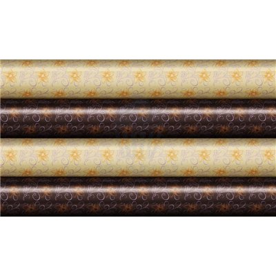 SET 4 LAMINAS CHOCOTRANSFER MIX FLORES 30X40 CM