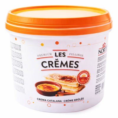 "Deliciosa Crema Catalana "Les Cremes" (6 Kg) - Sabor Tradicional"
