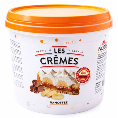 CREMA RELLENO LES CREMES BANOFEE  (CUBO 6 KGS)