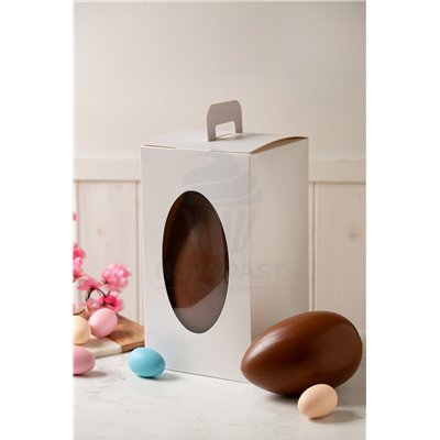 SET 2 CAJAS PARA HUEVO PASCUA VENTANA 20X20X35H CM