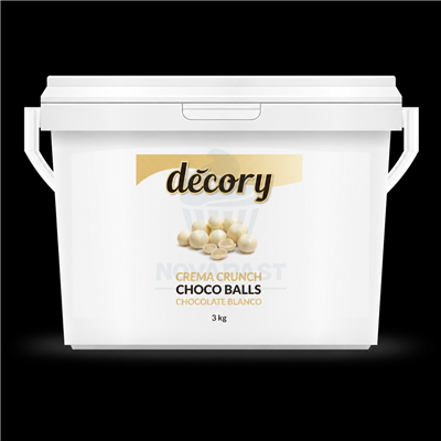 CREMA CRUNCH CHOCO BALLS "BLANCA" (CUBO 3 KGS)