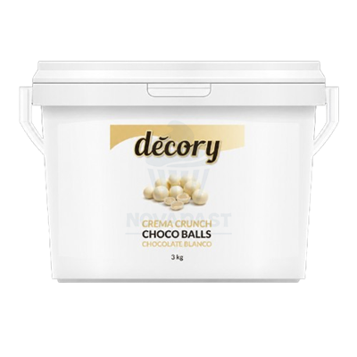 CREMA CRUNCH CHOCO BALLS "BLANCA" (CUBO 3 KGS)
