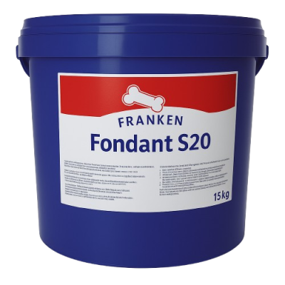 "Fondant Blanco S20: Cubo de 15 Kgs para Pastelería y Repostería"