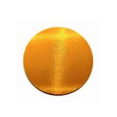 Gold Cardboard Cake Board 26 cm: Elegance for your cakes
