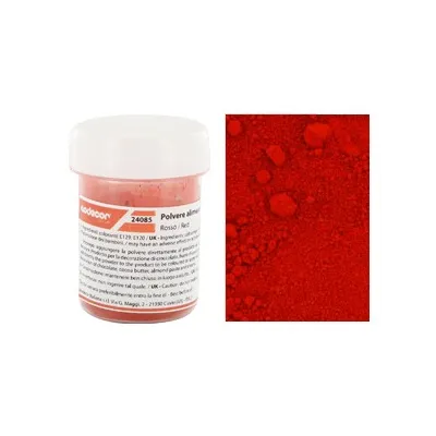 Colorante en polvo Modecor "Rojo" (3 gr)