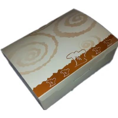 "Pack de 50 Cajas para Pasteles Nº6 - Medidas 23x16.2x7 cms - Ideal para Repostería"