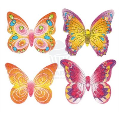 Mariposas De Oblea (Caja 260 Unds)