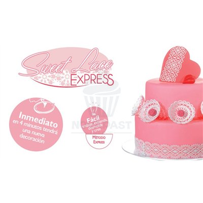 Silicone mold Modecor "Red Hamburg Sweet Lace"