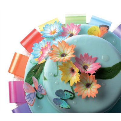 Ruban pour socle à gâteaux "Rose" (Unité)