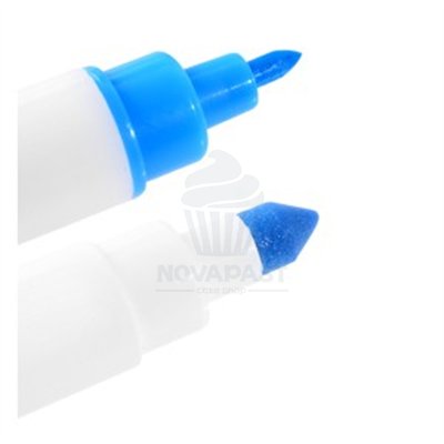 Rotulador Alimentario Doble punta "Azul" (Und)