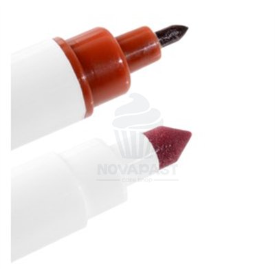 Rotulador Alimentario Doble punta "Marron" (Und)