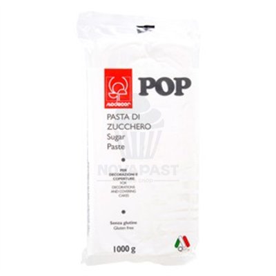 Fondant Modecor POP "Blanco (Bloque 1 Kg)