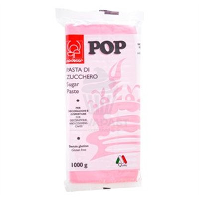 Fondant Modecor POP "Blanco" (Bloque 1 Kg)