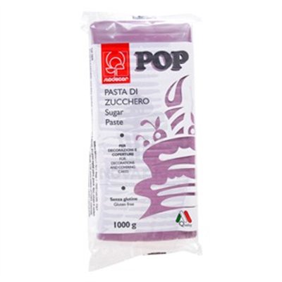 Fondant Modecor POP "Fúcsia" (Bloco 1 Kg)