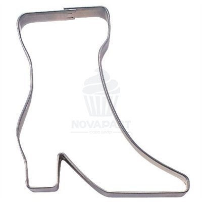 Cortador de Biscoitos Bota de Mulher, 6cm (Unid.)