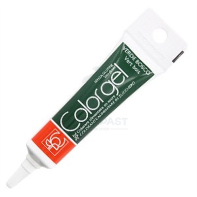 Colorante En Gel Verde Bosque (Tubo 20 Grms)