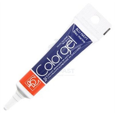 Colorante En Gel Azul Marino (Tubo 20 Grms)