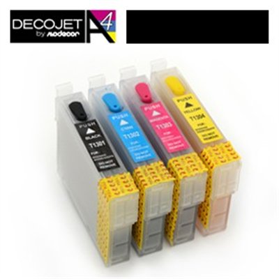 Decojet A4 Cartucho "Amarillo" Tinta alimentaria (Und)