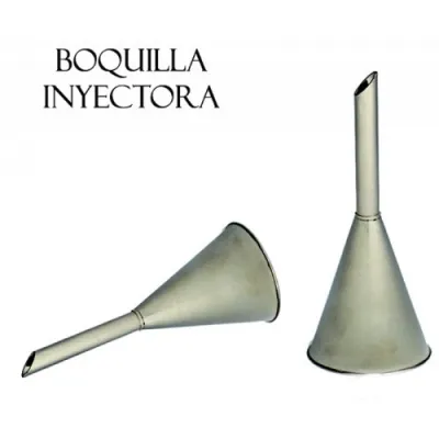 BOQUILLA INYECTORA INOX. 8 MM (ND)