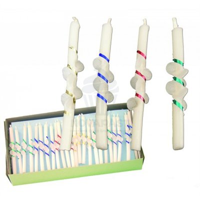 VELA RIZADA TRADICIONAL (CAJA 100 UNDS)