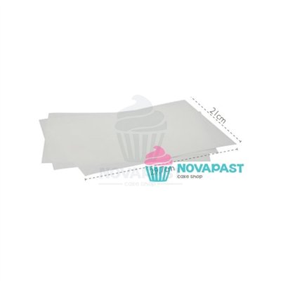 LÂMINAS WAFER PAPER A4 IMPRESSORA ALIM. (100 UNDS)