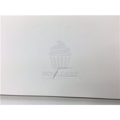 CAIXA PARA BRAÇOS BRANCA 30X11 "ALTURA 10CMS" (UND)